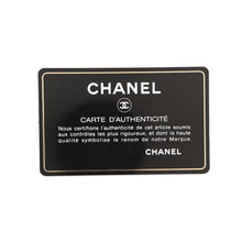 Load image into Gallery viewer, CHANEL Ribbon Motif Clutch Black Satin Rhinestone