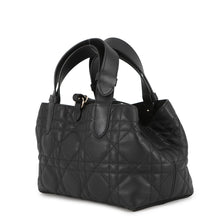 Load image into Gallery viewer, Dior TouJules Macrocannage Handbag BlackM2822OSNW_M900 Calf Leather Size Small