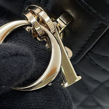 Load image into Gallery viewer, Dior TouJules Macrocannage Handbag BlackM2822OSNW_M900 Calf Leather Size Small