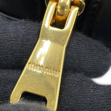 将图像加载到图库查看器中,MIUMIU Arkady 2WAYBag Black5BB142 Leather Size regular