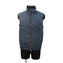 Load image into Gallery viewer, Berluti Scritto Best Warm-Up Jacket Size 46 Washed IndigoR24OGL19 Nylon100%