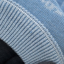 Load image into Gallery viewer, Berluti Scritto crew neck sweater Size L Pearl blueR26KRL198-001 Wool 99% Nylon1%