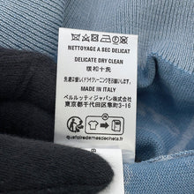 Load image into Gallery viewer, Berluti Scritto crew neck sweater Size L Pearl blueR26KRL198-001 Wool 99% Nylon1%