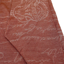 将图像加载到图库查看器中,Berluti Light Scritto Pattern Long Sleeve Crew Neck Sweater Size M Chestnut Brown Wool 96% Nylon4%