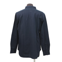 Load image into Gallery viewer, Berluti Pique Shirt Scritto Pocket Size M Cold Night BlueR26JSL16 Cotton100%