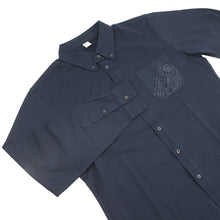 Load image into Gallery viewer, Berluti Pique Shirt Scritto Pocket Size M Cold Night BlueR26JSL16 Cotton100%