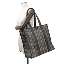 Load image into Gallery viewer, Berluti Cabas de Voyage Toile Malbeuf Foldable Tote Bag Brown PVC Leather