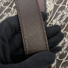 Load image into Gallery viewer, Berluti Cabas de Voyage Toile Malbeuf Foldable Tote Bag Brown PVC Leather