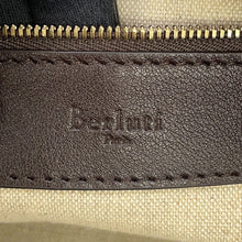 Load image into Gallery viewer, Berluti Cabas de Voyage Toile Malbeuf Foldable Tote Bag Brown PVC Leather