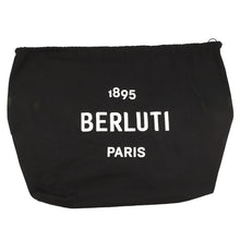 Load image into Gallery viewer, Berluti Cabas de Voyage Toile Malbeuf Foldable Tote Bag Brown PVC Leather