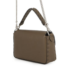 将图像加载到图库查看器中,FENDI Selleria Baguette 2-Way Chain Shoulder Bag Khaki8BS017 Leather Size Mini