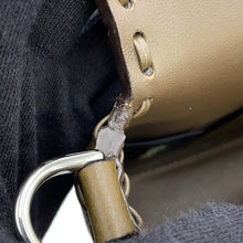 Load image into Gallery viewer, FENDI Selleria Baguette 2-Way Chain Shoulder Bag Khaki8BS017 Leather Size Mini