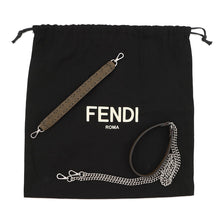 Load image into Gallery viewer, FENDI Selleria Baguette 2-Way Chain Shoulder Bag Khaki8BS017 Leather Size Mini