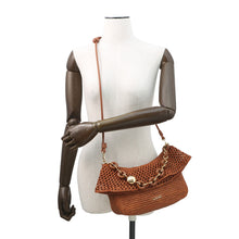 Load image into Gallery viewer, LOEWE Ora Bag 2WAY Shoulder Bag Honey GoldAP22P22X02 Raffia Leather Size Medium