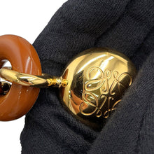 Load image into Gallery viewer, LOEWE Ora Bag 2WAY Shoulder Bag Honey GoldAP22P22X02 Raffia Leather Size Medium