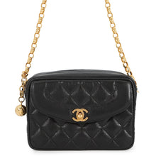将图像加载到图库查看器中,CHANEL Matelasse ChainShoulder BlackA02007 Caviar Leather