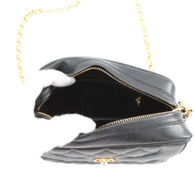 将图像加载到图库查看器中,CHANEL Matelasse ChainShoulder BlackA02007 Caviar Leather
