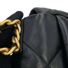将图像加载到图库查看器中,CHANEL CHANEL 19 ChainShoulder Bag BlackAS1160 Lambskin