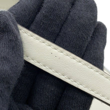 将图像加载到图库查看器中,JIMMY CHOO BRIA TOTE Star Studded 2-Way Handbag White Leather