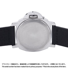 将图像加载到图库查看器中,PANERAI Luminor base W44mm Stainless Steel Leather Black DialPAM00002