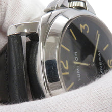 将图像加载到图库查看器中,PANERAI Luminor base W44mm Stainless Steel Leather Black DialPAM00002