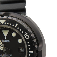 将图像加载到图库查看器中,SEIKO Prospex Marine Master W52mm TI Rubber Black DialSBDX011