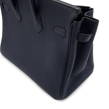 Load image into Gallery viewer, HERMES Birkin Blue Nuit Togo Leather Size 25