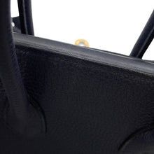 Load image into Gallery viewer, HERMES Birkin Blue Nuit Togo Leather Size 25