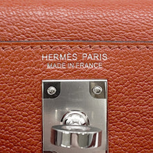 将图像加载到图库查看器中,HERMES Mini Kelly 2 Cuivre/Rose Mexico Chevre Myzore Goatskin