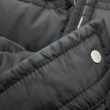 Load image into Gallery viewer, PRADA Triangle Logo Down Jacket Size 42 Black291794 100% Recycled Polyester