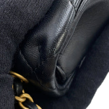 Load image into Gallery viewer, CHANEL Mini Matelasse Heart Bag Charm Chain BlackAS3457 Lambskin