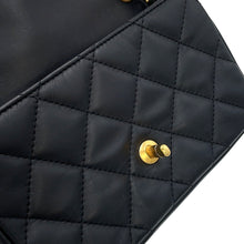Load image into Gallery viewer, CHANEL Mini Matelasse Heart Bag Charm Chain BlackAS3457 Lambskin