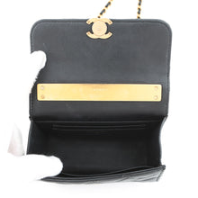 将图像加载到图库查看器中,CHANEL Matelasse Top Handle ChainShoulder Bag BlackAP2945 Lambskin