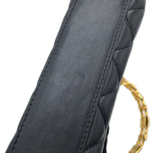 将图像加载到图库查看器中,CHANEL Matelasse Top Handle ChainShoulder Bag BlackAP2945 Lambskin
