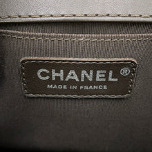 Load image into Gallery viewer, CHANEL Boy Chanel ChainShoulder Bag Brown/Gray/RedA94804 Lambskin Size 25