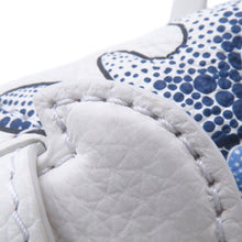 Load image into Gallery viewer, LOUIS VUITTON LVxYK Maxi Bumbag Yayoi Kusama White/BlueM21680 Monogram Taurillon Leather