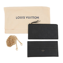 Load image into Gallery viewer, LOUIS VUITTON Felicie Pochette NoirM82477 Monogram Empreinte Leather