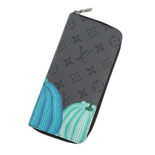 将图像加载到图库查看器中,LOUIS VUITTON LVxYK Zippy Wallet Vertical GrayM81971 Monogram Eclipse Reverse