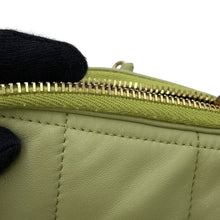 将图像加载到图库查看器中,CHANEL CC Logo Matelasse Chain Shoulder Bag Light GreenAS2201 Lambskin