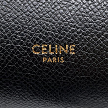 将图像加载到图库查看器中,CELINE Belt bag Black189153 Leather Size micro
