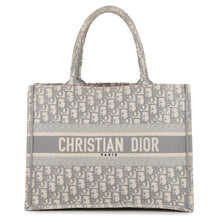 将图像加载到图库查看器中,Dior Book tote EcruWhite/GrayM1296ZRIW Canvas Size Medium