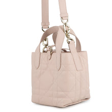 将图像加载到图库查看器中,Dior To Jules Vertical Tote Bag Macro Cannage 2-way Powder PinkM2835OSNW_M413 Leather Size Small