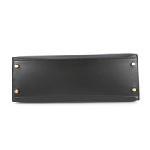 Load image into Gallery viewer, HERMES Kelly Sellier Black Box Calf Leather Size 32