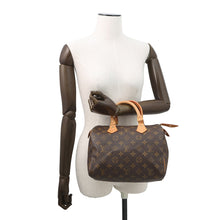 将图像加载到图库查看器中,LOUIS VUITTON Speedy BrownM41528 Monogram Size 25