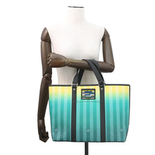 Load image into Gallery viewer, LOUIS VUITTON Weekend tote Green/YellowN59919 Damier stripe Size PM