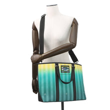 Load image into Gallery viewer, LOUIS VUITTON Weekend tote Green/YellowN59919 Damier stripe Size PM