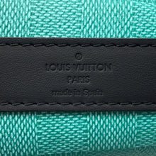 Load image into Gallery viewer, LOUIS VUITTON Weekend tote Green/YellowN59919 Damier stripe Size PM