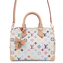 将图像加载到图库查看器中,LOUIS VUITTON LV × TM Speedy Bandouliere WhiteM13085 Monogram・Multicolor Size 25
