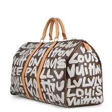 将图像加载到图库查看器中,LOUIS VUITTON Keepall ArgentM92197 Monogram・Graffiti Size 50