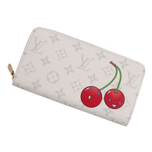 将图像加载到图库查看器中,LOUIS VUITTON Zippy Wallet LV × TM WhiteM14240 Monogram Cherry